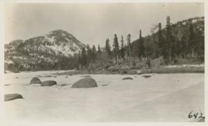 Image of Camp and Mt. Henderson